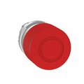 Schneider Electric Emergency stop head, Harmony XB4, switching off, metal, red mushroom 30mm, 22mm, trigger latching push pull ZB4BT844