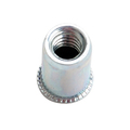 Marson Rivet Nut, 1/4"-20 Thread Size, Steel, 40 PK M47455