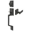 Deltana Highgate Handleset With Zinc Livingston Lever Entry Oil Rubbed Bronze PRHHLU10B