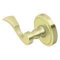 Deltana Lacovia Lever Privacy, Right Hand Bright Brass PRLLR4U3RH