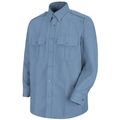 Horace Small Mns L/S Med Blue Security Shirt SP36MB 3XL367