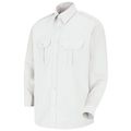 Horace Small Mens Ls White Security Shrt Epaulet SP56WH M  323