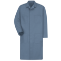 Red Kap Mens Post Blu Shop Coat 65/35 Twill KT30PB RG 40