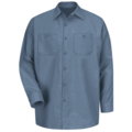 Red Kap Mens Ls Post Blue Poplin Work Shirt, 3XL SP14PB RG 3XL