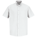 Red Kap Mens White Drs Shirt 60/40 Oxford SR60WH SS 17