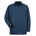 Red Kap 5M56Snv Mns Navy Twill Wkshirt, XXL ST52NV LN XXL