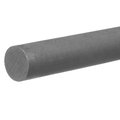 Usa Industrials PVC Plastic Rod 6 ft L, 3 in Dia. BULK-PR-PVC-28