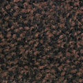 M A Matting Plush Mat, Brown/Black 3' x 4', Smooth Backing 1804834190