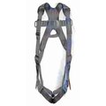 Tractel Tracx Full Body Harness, Upper, Side, & Dorsal D-Rings, XL Size AU7132XL/X