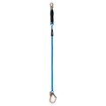 Tractel Lanyard, 6 ft., Blue and Black C106H