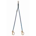 Tractel Lanyard, 6 ft., Blue and Black C126H