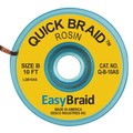 Easybraid DESOLDERING BRAID, QUICK BRAID .05, PK25 Q-B-10AS