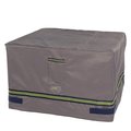 Duck Covers Soteria Grey RainProof Patio Square Fire Pit Cover, 50"x50" RFPS5050