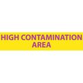 Nmc Radiation Insert High Contamination Area Sign RI17