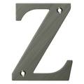 Deltana Residential Letter Z Antique Nickel 4" RL4Z-15A