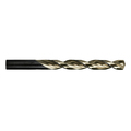 Rocky Mountain Twist Rmt 135 B/G Parabolic #21, #21 Size, 135 Degrees Point Angle, High Speed Steel, Black & Gold Finish 95004921