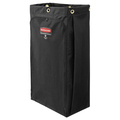 Rubbermaid Commercial Rubbermaid® Replacement Bag for Housekeeping Cart, 11" x 17" x 33", Black, 1/Each RUB198