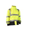 Radians Radians RW32-3Z1Y Heavy Duty Rip Stop Waterproof Rain Jacket RW32-3Z1Y-XL