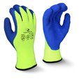 Radians Hi-Vis Cold Protection Cut-Resistant Coated Gloves, Acrylic/Polyester Lining, L RWG27L