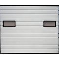 American Garage Door Supply Dock Door, Embossed Wht Stl, Painted Acryl IS24-98X120-2W-2STL