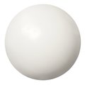 Zoro Select Neoprene Ball, 1 3/8 in, White, Food Grade BULK-RB-N70FDA-10