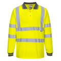 Portwest Hi-Vis Polo Shirt L/S, S S277