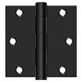 Deltana Black Square Hinge, Holes per Leaf: 3 S35HD1B