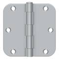 Deltana Satin Chrome Radius Hinge S35R5BK26D