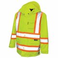 Tough Duck Rain Jacket, Hi-Vis Yellow/Green, M S37211