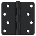 Deltana Black Door and Butt Hinge S44R41B