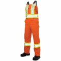Tough Duck Unlined Safety Overall, S76911-BLAZE-XS S76911