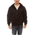 Tingley Sweatshirt, Hooded Zipper Insulated, 3XL S78143
