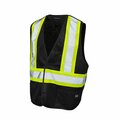 Tough Duck Safety Vest 5-Point Tear-away, S9I021-BLA S9i021