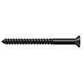 Deltana Wood Screw, #10, 2-1/2 in, Black SCWB1025U19