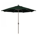 California Umbrella Patio Umbrella, Octagon, 110.5" H, Pacifica Fabric, Hunter Green 194061038871