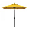 California Umbrella Patio Umbrella, Octagon, 102.38" H, Sunbrella Fabric, Sunflower Yellow 194061039229