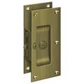 Deltana Decorative Pocket Lock 6", Privacy Antique Brass SDL60U5