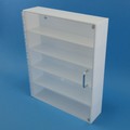 S-Curve Technologies Safety Glass Cabinet with door, 1/4 SGD-1500 PETG