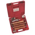 Sg Tool Aid Body Repair Kit, 9 Piece (Red For Aluminu SGT89450