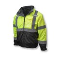 Radians Radians SJ210B Three-in-One Deluxe High Visibility Bomber Jacket SJ210B-3ZGS-L