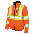 Tough Duck Reversible Safety Jacket, SJ272-FLOR-4XL SJ272