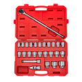 Tekton 3/4" Drive Socket and Ratchet Set, Metric, 27 pcs SKT35205