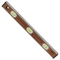 Sands Level & Tool Co Professional Mahogany I-Beam Level, 24 SLMA24