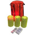 Powerflare Softpack, 18, Red Lt, Ylw Shell SP18-R-Y