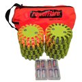 Powerflare Softpack, 8, Red Lt, Ylw Shell SP8-R-Y