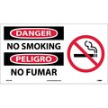 Nmc Danger No Smoking Sign - Bilingual, SPSA106P SPSA106P