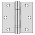 Deltana Bright Stainless Steel Square Hinge SS35BU32