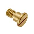 Ampg Shoulder Screw, 2A Thr Sz, 3/8 Thr Lg, 1/4 in Shoulder Lg, Brass STR40638C04