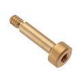 Ampg Shoulder Screw, 2A Thr Sz, 5/32 Thr Lg, 7/16 in Shoulder Lg, Brass STR55018C07