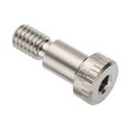 Ampg Shoulder Screw, 3A Thr Sz, 1/2 Thr Lg, 1/2 in Shoulder Lg, 316 Stainless Steel STR60238C08